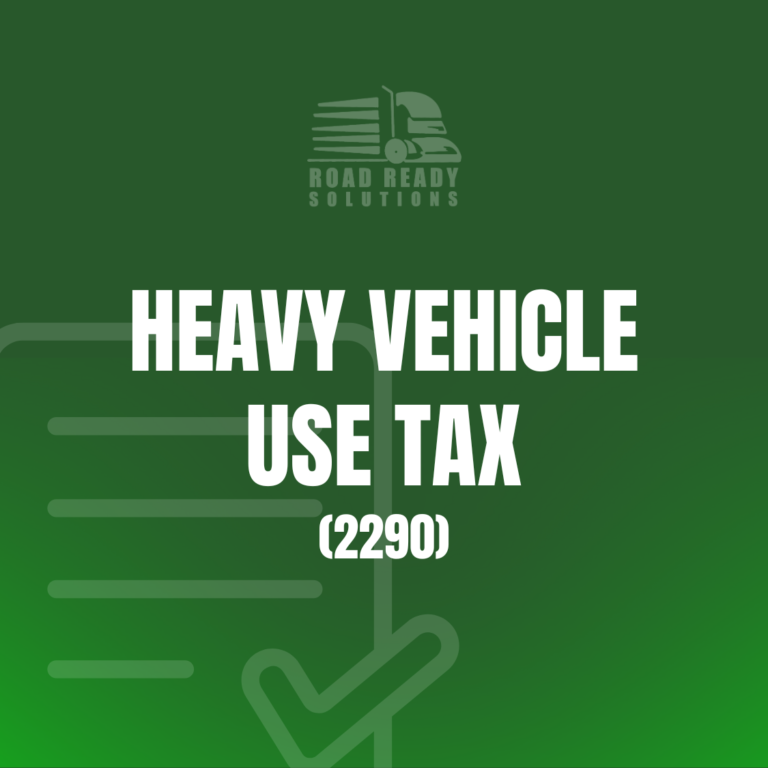 Heavy Use Tax 2290