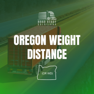 Oregon weight and distance tax